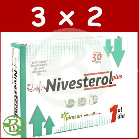 Pack 3x2 Nivesterol Plus 30 Cápsulas Pinisan