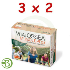 Pack 3x2 Vitalossea Musclepro 60 Comprimés Derbos