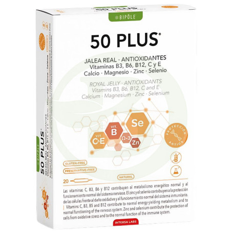 Jelly 50 Plus 20 Ampoules Intersa