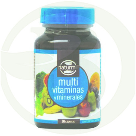 Multivitaminas y Minerales 30 Cápsulas Naturmil