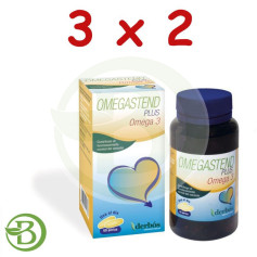 Pack 3x2 Omegastend Plus Derbos 60 Perles