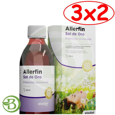 Pack 3x2 Allerfin Sol De Oro 250Ml Eladiet