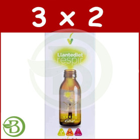 Pack 3x2 Llantediet Respir Nac 250 Ml Nova Diet