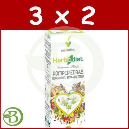 Pack 3x2 Extracto Fluido Rompepiedras 50Ml Nova Diet