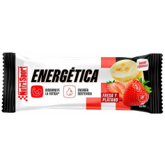 Energie Fraise et Banane (Boîte de 24 Barres) Nutrisport