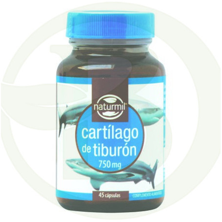 Cartílago de Tiburón 750Mg. 45 Cápsulas Naturmil