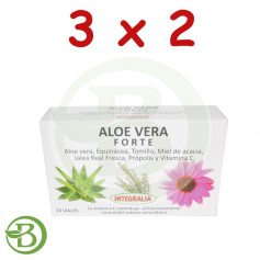 Pack 3x2 Aloe Vera Forte 20 Viales Integralia