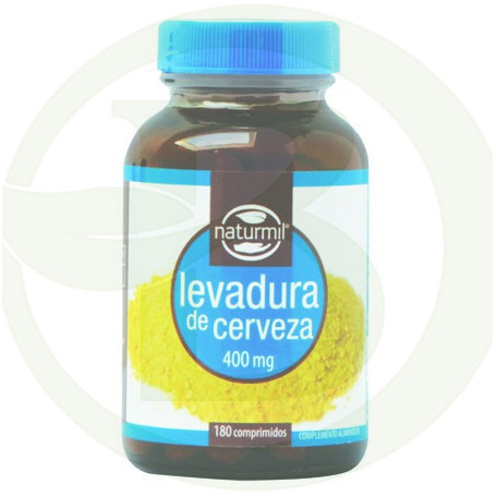 Levadura de Cerveza 400Mg. 180 Comprimidos Naturmil