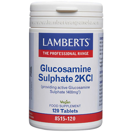 Sulfate de Glucosamine 2Kcl 120 Comprimés Lamberts