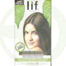 LIF Hair Colors 5.02N Marrón Claro Café Dietmed