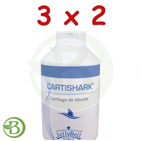 Pack 3x2 Cartishark 300 Cápsulas Jellybell