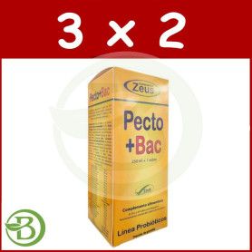 Pack 3x2 Pecto+Bac 250Ml +1 Sobre Zeus