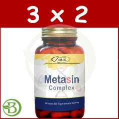 Metasin Complex 60 Capsulas Vegetales Zeus