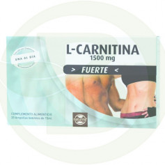 Forte L-Carnitine 20 Ampoules 15Ml. Naturmil