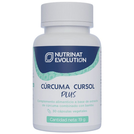 Cursol Plus Curcuma 30 Gélules Végétales Nutrinat Evolution