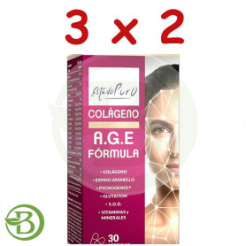 Pack 3x2 Colágeno Age Formula 30 Cápsulas Estado Puro - Tongil