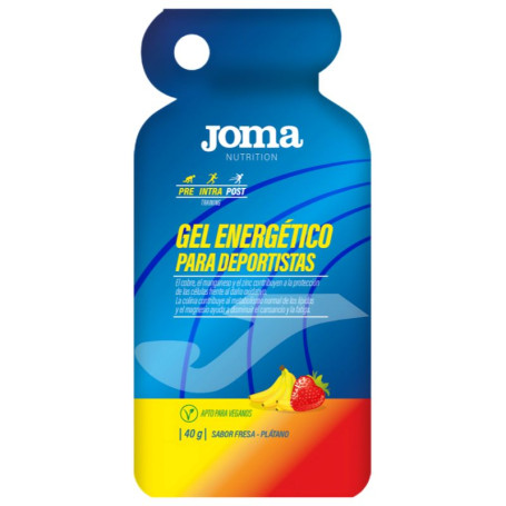 Gel Énergétique pour Athlètes Saveur Fraise et Banane Joma Nutrition