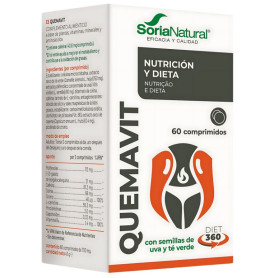 Quemavit 60 Comprimés Soria Natural