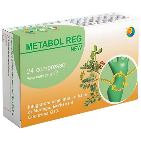 Metabol Reg Nouveau 24 Comprimés Herboplanet