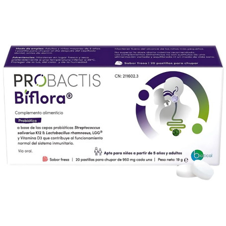 Probactis Biflora 20 Comprimés Santé Biotique