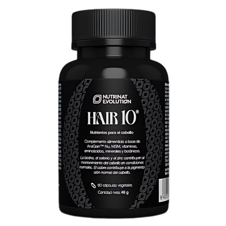 Cheveux 10 60 Gélules Végétales Nutrinat Evolution