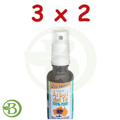 Pack 3x2 Spray Tea Tree 100% Puro Tongil