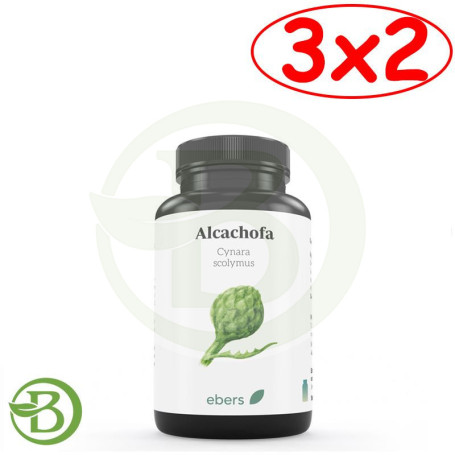 Pack 3x2 Alcachofa 500 Mg 60 Comp Ebers