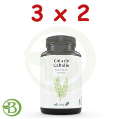 Pack 3x2 Cola De Caballo 500 Mg 120 Comp Ebers