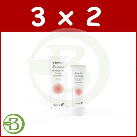 Pack 3x2 Physio Balsam 75 Ml Ebers