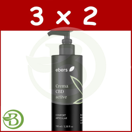 Pack 3x2 Crema Cbd Active 100Ml