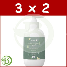 Pack 3x2 Leche Corporal Baby 250 Ml Ebers