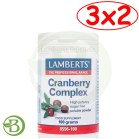 Pack 3x2 Complejo de Arándano con FOS y Vitamina C Lamberts