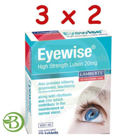 Pack 3x2 EYEWISE 60 TABLETAS LAMBERTS