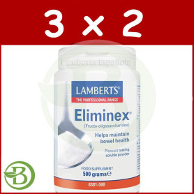 Pack 3x2 Eliminex (FOS) 500Gr. Lamberts