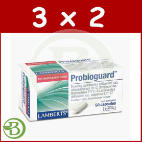 Pack 3x2 Probioguard 60 Cápsulas Lamberts