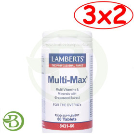 Pack 3x2 Multi-Max 60 Tabletas Lamberts