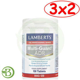 Pack 3x2 Multi-Guard ADR 120 Tabletas Lamberts