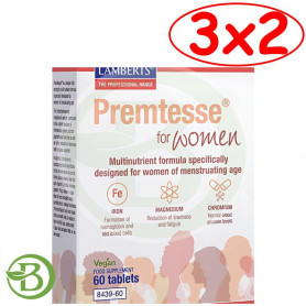 Pack 3x2 Premtesse 60 Comprimidos Lamberts