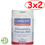 Pack 3x2 Sulfato De Glucosamina 2Kcl 120 Comprimidos Lamberts