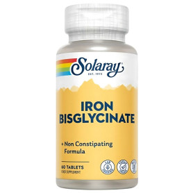 Bisglycinate de Fer 60 Comprimés Solaray