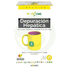 Herbodiet Depuración Hepática 20 Filtros Nova Diet