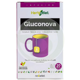 Herbodiet Gluconova 20 Filtros Nova Diet