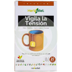 Herbodiet Vigila la Tensión 20 Filtros Nova Diet