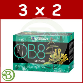 Pack 3x2 OB8 20 Filtros Ynsadiet