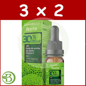 Pack 3x2 Cannabidol Aceite 30% 10Ml Tegor