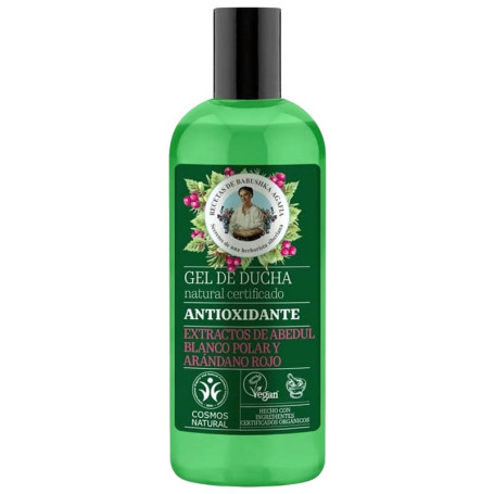 Green Agafia Gel Douche Antioxydant Naturel 260Ml Agafja