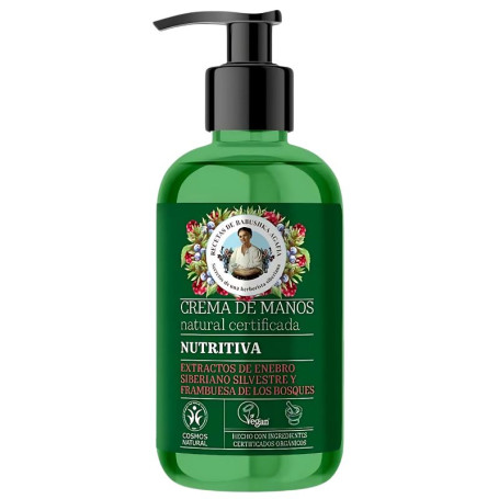 Green Agafia Crème Mains Naturelle Nourrissante 300Ml Agafja