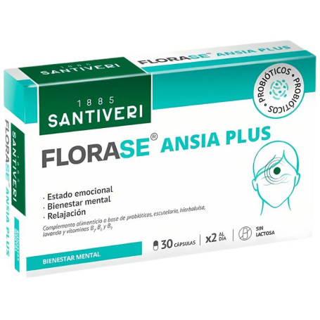 Florase Ansia Plus 30 Gélules Santiveri