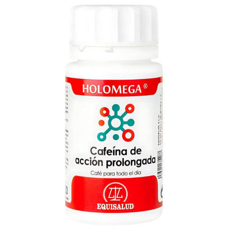 Holomega Caféine Action Prolongée 50 Gélules Equisalud