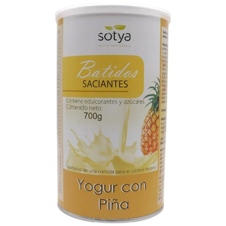 Smoothie rassasiant en poudre saveur yaourt à l&#39;ananas 700G Sotya